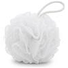 SPHTOEO Spugna per Bagno Doccia Spugna Loofahs Mesh Pouf Doccia Bagno Spazzola Sfera (Bianco)