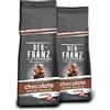 DER-FRANZ caffè, Aromatizzato Al Cioccolato, macinato, 2 x 500 g
