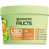 Garnier Fructis Maschera Capelli Lisci Cheratina N°3 Capelli Crespi, Secchi E Spenti - 370 ml