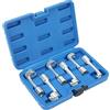 TANIASHOP Set da 6 Pezzi Chiavi per iniettori chiavi poligonali aperte per raccordi carburatori iniettori 1/2 12 a 19mm rattato termicamente per auto