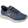 Skechers Go Walk Flex Netro Hands Free Slip-ins, Scarpe da Ginnastica Uomo, Ardesia, 39.5 EU