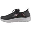 Skechers Go Walk Flex-New World Sneaker da Uomo, Nero, 45 EU