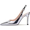 CHMILE CHAU Scarpa Donna-Tacco Alto A spillo--Slingback 39-CHC-19