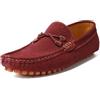 Hixingo Scarpe da Guida da Uomo in Pelle | Mocassini Classici Slip-on con Suola in Gomma Antiscivolo Scarpe Casual Leggere e Traspiranti per Ufficio e Tempo Libero