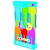 INCALL MITAMA - Mini Evidenziatore Fluo, punta 5mm, colori Fluo, Box 6 pz - Colori Assortiti - Marcatori, Evidenziatori Scuola - Accessori Scuola