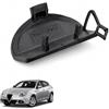 RICAMBYCAR Tappo Copri Gancio Traino Paraurti Posteriore Compatibile con Alfa Romeo Giulietta 2010> Codice 156117147 Nero
