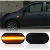 Recambo Indicatore di direzione laterale LED adatto per Nissan 350 Z | Micra K12 | Note E11 | Nero