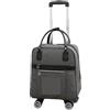 ZYAYNG Borsone Con Ruote Borsa da viaggio for trolley for bagagli con ruota universale Comoda borsa imbarco for zaino impermeabile Valigia for carrello rotelle Per Deposito Bagagli(Gray,45cmX40cmX21cm)