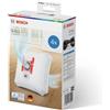 Bosch BBZ41FGALL, Quattro Sacchetti Powerprotect Per Aspirapolvere, Bianco