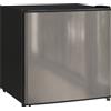 HOMCOM Mini Frigorifero da 46L con Scomparto per Ghiaccio, Porta Reversibile, Temperatura Regolabile, Argento | Aosom Italy