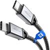 KabelDirekt - Cavo USB-C per Ricarica Veloce - 2x1m, 60W | Ricarica Telefoni/Computer Portatili con 60W, Ideale come Cavo di Carica/Dati, Nero