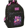 safta K-POP Demon Hunters - Zaino scuola per bambini, ideale per bambini di diverse età, comodo e versatile, qualità e resistenza, 32 x 15 x 42 cm
