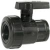 IRRITEC Valvola a Sfera in PVC Monoghiera FF 1 1/4 F x 1 1/4 F 1"1/4 F x 1"1/4 F