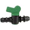 IRRITEC Valvola a Cilindro Derivazione con Gommino/Portagomma 16 mm 16 mm