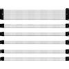Cooler Master Kit Cavi Prolunga Alimentatore in PVC, 16AWG, Guaina PVC 3 Strati, ATX Compatibile Con Connettori Universali, Lungo 30cm, Supporta Ingressi Alimentazione CPU e GPU Alta Gamma, Bianco
