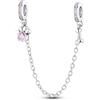 Hapour Charms Compatible with Pandora Bracelets, Sterling Silver Dangle Charms for Bracelets Necklaces Heart Butterfly Animal Travel Sunflower Moon Tree Kawaii Kitty Cute Cat Pendants Bead DIY Charm