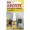Loctite AA 319/7649 - 5 g/4 ml kit colla vetro - metallo