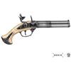 DENIX PISTOLA DECORATIVA FLINTLOCK 3 CANNE XVIII SECOLO (DENIX)D