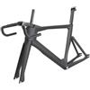 Generico Manubrio Pista in Fibra di Carbonio, VB-024H 31.8mm 340-380mm | barra pista per bici da strada e trackbike, 190g ±10g, fibra di carbonio Toray T8000