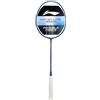 Li-Ning Wind Lite Stealth - Racchetta con corde in fibra di carbonio (blu/grigio) con copertura completa