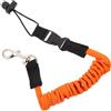 Gatuida Cordino Elastico per pagaia da Kayak, 1,4 m, a Molla, | Cinghia di sicurezza per pagaia da kayak, resistente e ad alta resistenza, con fibbia a sgancio rapido, facile da fissare per