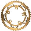 DQZJXVMKLWT Compatibile con la corona da strada SRAM FSA 110BCD 2X Accessori | Manovella compatta 9-12 velocità con attacco stretto-largo 50-34T