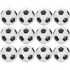 AUTSUPPL 32mm Palline da Calcio da Tavolo Nere in Resina 12 Pezzi | Ricambio per Calcio da Tavolo, Compatibili, Gioco Fluido, Formato Compatto per Casa e Ufficio