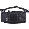 Vilgftyiet Marsupio da trekking in nylon 600D nero verde 600D nylon da trekking vita | Materiale in nylon 600D, resistente all'acqua, costruzione, colori cachi verde nero, pronto per l'uso all'aperto