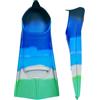 Bcuuozeeing Pinne da nuoto per bambini, 100% silicone, pinne da allenamento, leggere, per bambini, adulti, uomini, donne, nuoto, immersioni