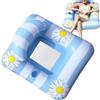 Generico Water Hammock, Inflatable Heavy Duty Floating Bed, Adult Pool Float | Ergonomic Body Support Design, Floating Stability Balance, Relaxing Water Lounging Experience For Lake Beach Dock