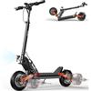 JOYOR Monopattino Elettrico, 500W,autonomia 50-90 km, 48/60V 13/18Ah, portata 150 kg, doppio ammortizzatore, freni a disco anteriori e posteriori, monopattino elettrico pieghevole per adulti