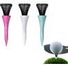 Genérico Tee da golf, design a rete, 3 pezzi, con base per attrezzi che riduce | Maglietta da pratica per golf, ad alta elasticità, per uomini e donne, golfisti, pratica per interni