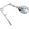 Cabilock 10 Pezzi Cucchiaino da Pesca in Acciaio Inox, Mini Spinner Argento | Esche e Spinning, Design Pratico Riflettente, Adatto a Pesca e Accessori Mare, per Appassionati