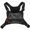 CAZSTYK ergonomico in tessuto Oxford, Matte black | ergonomico in tessuto Oxford con tasche multiple per escursionismo, ciclismo esplorazione, leggero e