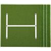 KiBcsLic Tappetino da Golf con Tee Resistente Tappetino da Golf in Sintetica Antiscivolo Attrezzatura Sportiva per Golfisti, Casa, Garage