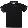 Rossini Trading Polo Robin uomo in cotone piqué, dettagli a contrasto Personalizzate o neutre