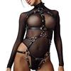 Xummi Harness da donna per il busto, giocattolo sessuale per coppie, harness in pelle SM, BDSM Sexy Cosplay Fetish Bondage, Rave Cosplay Gothic Costume Bondage Giocattolo sessuale