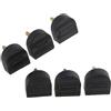 Wdfnexalai 3 paia di gommini di ricambio per scarpe con tacco alto, 11 mm, colore: nero