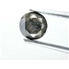 Sparkling Fancy Diamonds Rustico Diamante Naturale 0.91TCW 5.6MM Grigio Brillante Rotondo Taglio Per Ring