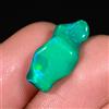 Opale Etiope Verde Grezzo Lucido Forma Fantasia Pietra Preziosa 4.00 CTS