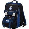 TrAdE Shop Traesio ZAINO SDOPPIABILE BIG INTER SCUOLA CON TASCA FRONTALE LATERALE IN RETE PORTA BOR