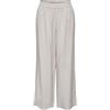 ONLY Onlaris Life HW Pull-up Pant CC Wvn Pantaloni, Pumice Stone, (S) W x 32L Donna