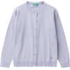 United Colors of Benetton Maglia Coreana M/L 1098c500r Maglione Cardigan Bambine e Ragazze