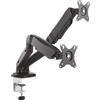AISENS DT27TSR-045 - Supporto da tavolo per monitor da 13"-27", nero