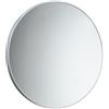 HAK Specchio rotondo con cornice in plastica ø 60 cm, bianco