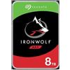 SEAGATE TECHNOLOGY - IronWolf - Disco rigido interno - 8Tb - Per IronWolf NAS