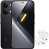 XIAOMI Smartphone Xiaomi Poco X8 Pro Max 5G, 12 GB di RAM, 512 GB di memoria, display da 6,83 pollici, batteria da 8500 mAh, colore nero, con caricabatterie per l'Unione Europea