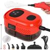 Viviheyday Pulitore a vapore portatile, 2500 W, ad alta pressione, 1100 ml/3,0 bar, pulitore a vapore a pressione con 3 tipi di ugelli, 6 velocità regolabili di mobili imbottiti, cucina, bagno, auto