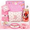 TUZELIYA Regali personalizzati per ragazze adolescenti 9 10 11 12 13 14 15 16 17 18 anni, regalo di compleanno per ragazze - bel set regalo con lettere iniziali per compleanno comunione (B)