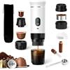 Gubbett Macchina da caffè portatile da viaggio,Per campeggio,ufficio, la casa,auto
